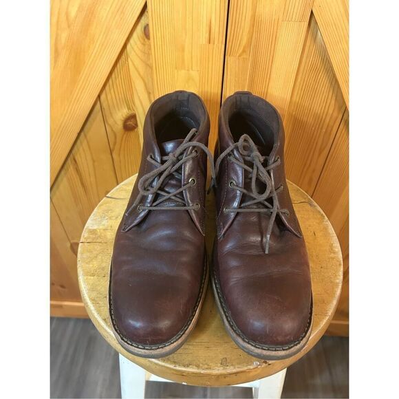 Levis Leather Upper Lace Up Boots Brown Size 9.5 main image 5